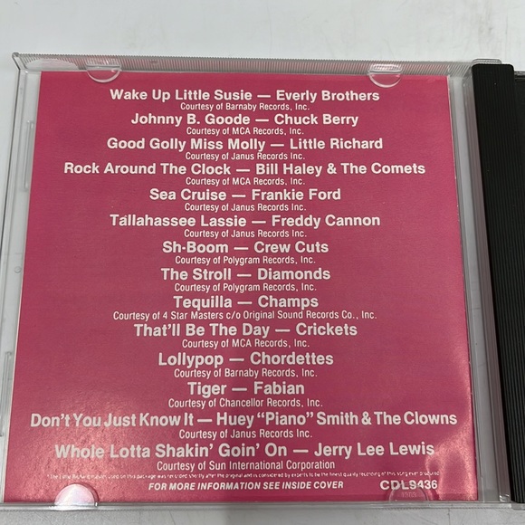 The Best of 50’s Party CD - Picture 5 of 5